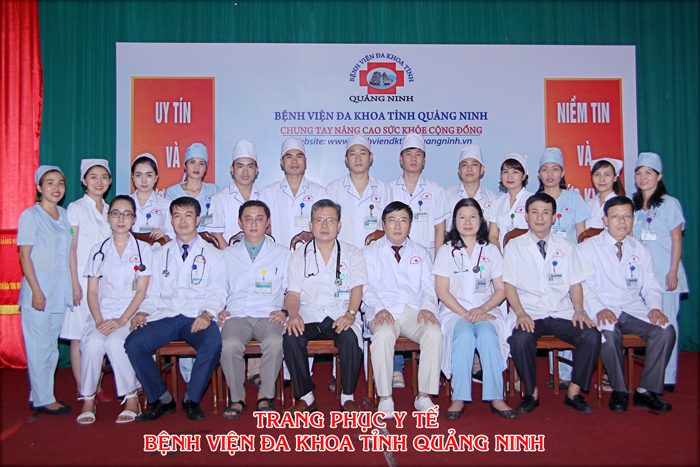 Bệnh viện Đa khoa tỉnh Quảng Ninh: Trang phục y tế chỉn chu và có sự thống nhất vừa tạo ra cái đẹp mang tính chuyên nghiệp, vừa tạo sự tin tưởng, quý mến của bệnh nhân