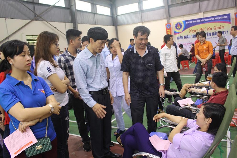 Bệnh viện Đa khoa tỉnh Quảng Ninh thu gần 800 đơn vị máu trong 3 ngày