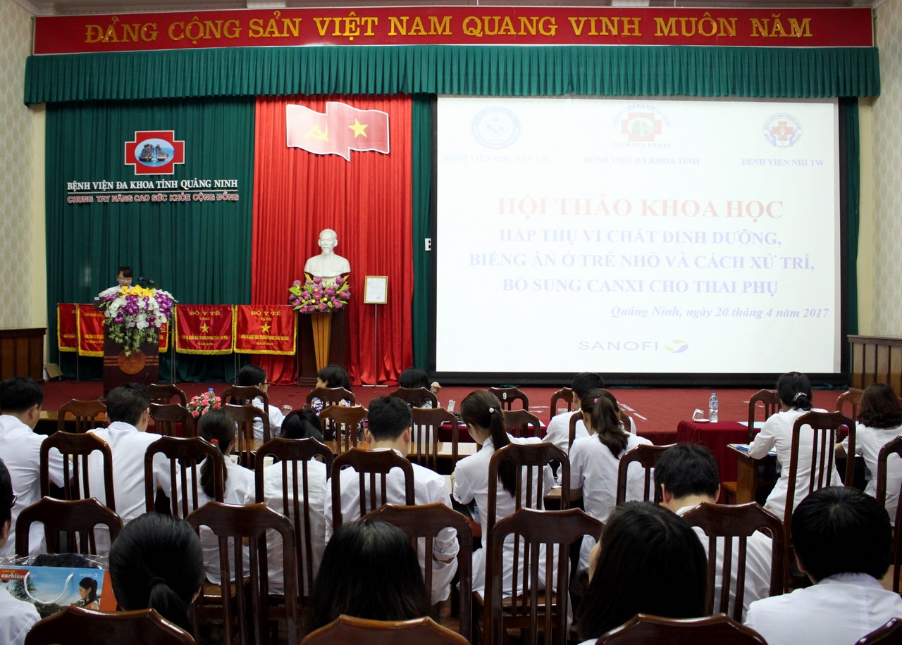 Hội thảo khoa học Hấp thu vi chất dinh dưỡng biếng ăn ở trẻ nhỏ và cách xử trí bổ sung canxi cho thai phụ
