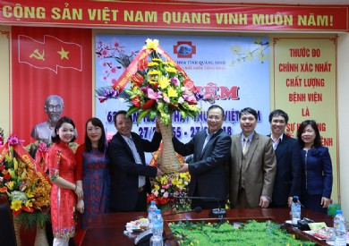 Bệnh viện Đa khoa tỉnh kỷ niệm ngày Thầy thuốc Việt Nam 27/02