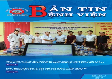 BẢN TIN BỆNH VIỆN SỐ 05/2019