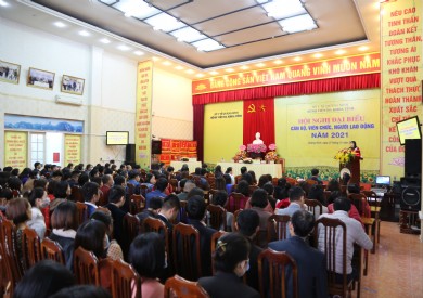 Bệnh viện Đa khoa tỉnh Quảng Ninh tổ chức Hội nghị Cán bộ công chức, viên chức, người lao động năm 2021
