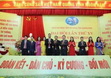 Đại hội Đảng bộ Bệnh viện Đa khoa tỉnh Quảng Ninh lần thứ XV, nhiệm kỳ 2020-2025