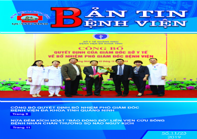BẢN TIN BỆNH VIỆN SỐ 11/2019