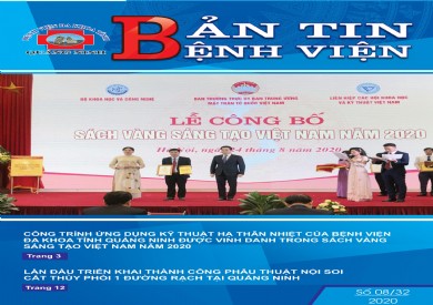BẢN TIN BỆNH VIỆN SỐ 08/2020