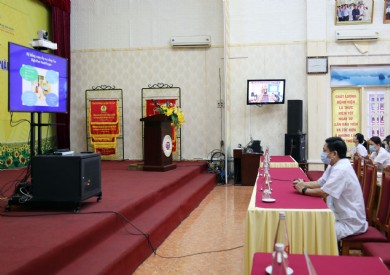 Bệnh viện Đa khoa tỉnh tập huấn kiểm soát nhiễm khuẩn và phòng ngừa lây nhiễm chéo cho các cơ sở điều trị