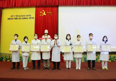 Bệnh viện Đa khoa tỉnh Quảng Ninh tổ chức Hội nghị sơ kết hoạt động quý I năm 2022