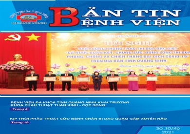 BẢN TIN BỆNH VIỆN SỐ 10/2021