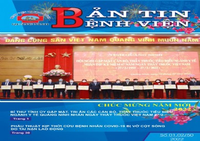 BẢN TIN BỆNH VIỆN SỐ 1-2/2022