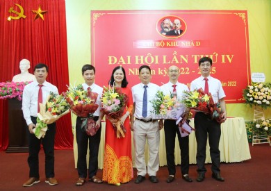 Đại hội Chi bộ Khu nhà D lần thứ IV, nhiệm kỳ 2022 – 2025