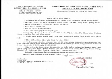 Đề nghị thẩm định giá dịch vụ bảo vệ năm 2024 (3478)