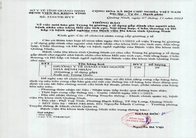 Mời báo giá trang bị ghế y tế dành cho người nhà bệnh nhân khoa HSTC, NTH. Chấn thương, Hô hấp (3334)
