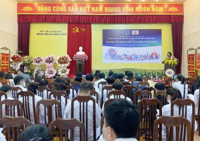 Bệnh viện Đa khoa tỉnh Quảng Ninh tổ chức chương trình đào tạo ''Cập nhật chẩn đoán và điều trị các bệnh truyền nhiễm''