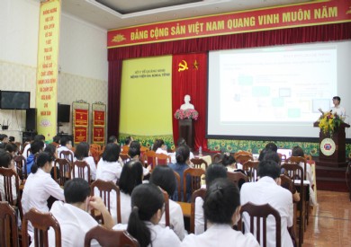Bệnh viện Đa khoa tỉnh Quảng Ninh tổ chức sinh hoạt khoa học về mô hình hỗ trợ trong công tác dược lâm sàng