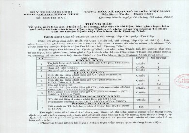 Thông báo mời báo giá (650)