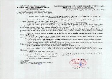 Thông báo kết quả lựa chọn đơn vị (1282)
