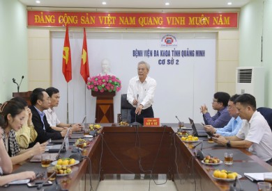 Bệnh viện Đa khoa tỉnh Quảng Ninh kiện toàn lại tổ chức, ổn định hoạt động khi Bệnh viện Đa khoa Hạ Long sáp nhập