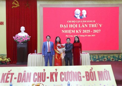 Đại hội Chi bộ Cận lâm sàng II lần thứ V, nhiệm kỳ 2025 - 2027