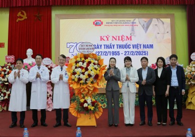 Bệnh viện Đa khoa tỉnh Quảng Ninh tri ân kỷ niệm 70 năm ngày Thầy thuốc Việt Nam 27/2