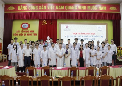 Bệnh viện Đa khoa tỉnh Quảng Ninh tổ chức Hội thảo khoa học “Cập nhật chẩn đoán và điều trị bệnh lý tim mạch”