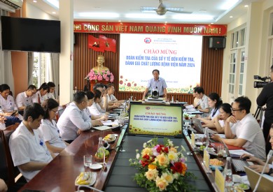 Sở Y tế kiểm tra đánh giá chất lượng Bệnh viện Đa khoa tỉnh Quảng Ninh năm 2024