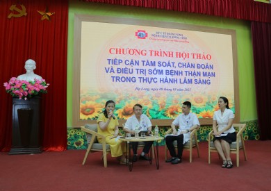 Hội thảo khoa học về tầm soát, chẩn đoán và điều trị sớm bệnh thận mạn trong thực hành lâm sàng