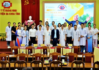 Bệnh viện Đa khoa tỉnh Quảng Ninh tổ chức Hội thảo Khoa học “Điều trị suy tim- Từ lý thuyết đến thực hành lâm sàng”
