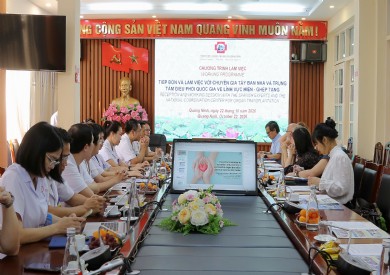 Bệnh viện Đa khoa thành phố Quảng Ninh tăng cường hợp tác quốc tế với chuyên gia Tây Ban Nha trong lĩnh vực hiến, ghép tạng