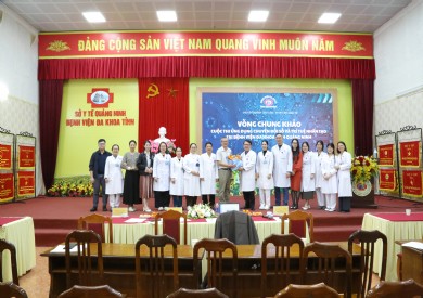 CHUNG KHẢO CUỘC THI ỨNG DỤNG CHUYỂN ĐỔI SỐ VÀ TRÍ TUỆ NHÂN TẠO TẠI BỆNH VIỆN ĐA KHOA TỈNH QUẢNG NINH