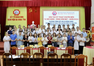 Bệnh viện Đa khoa tỉnh Quảng Ninh đồng hành nâng cao chất lượng khám chữa bệnh tuyến cơ sở