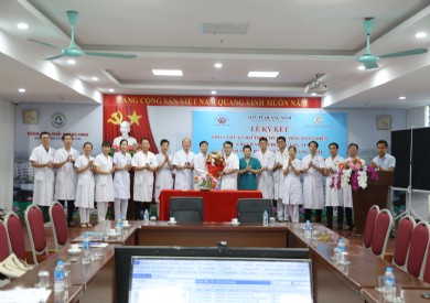 BỆNH VIỆN ĐA KHOA TỈNH QUẢNG NINH HỖ TRỢ CHUYÊN MÔN TOÀN DIỆN CHO BỆNH VIỆN PHỔI QUẢNG NINH