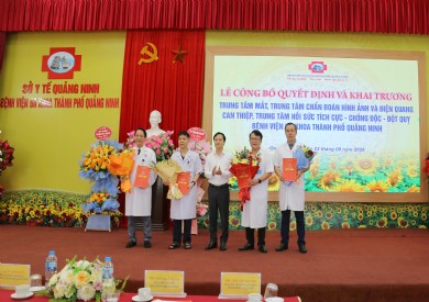 Bệnh viện Đa khoa thành phố Quảng Ninh thành lập 3 Trung tâm, mở rộng năng lực điều trị chuyên sâu