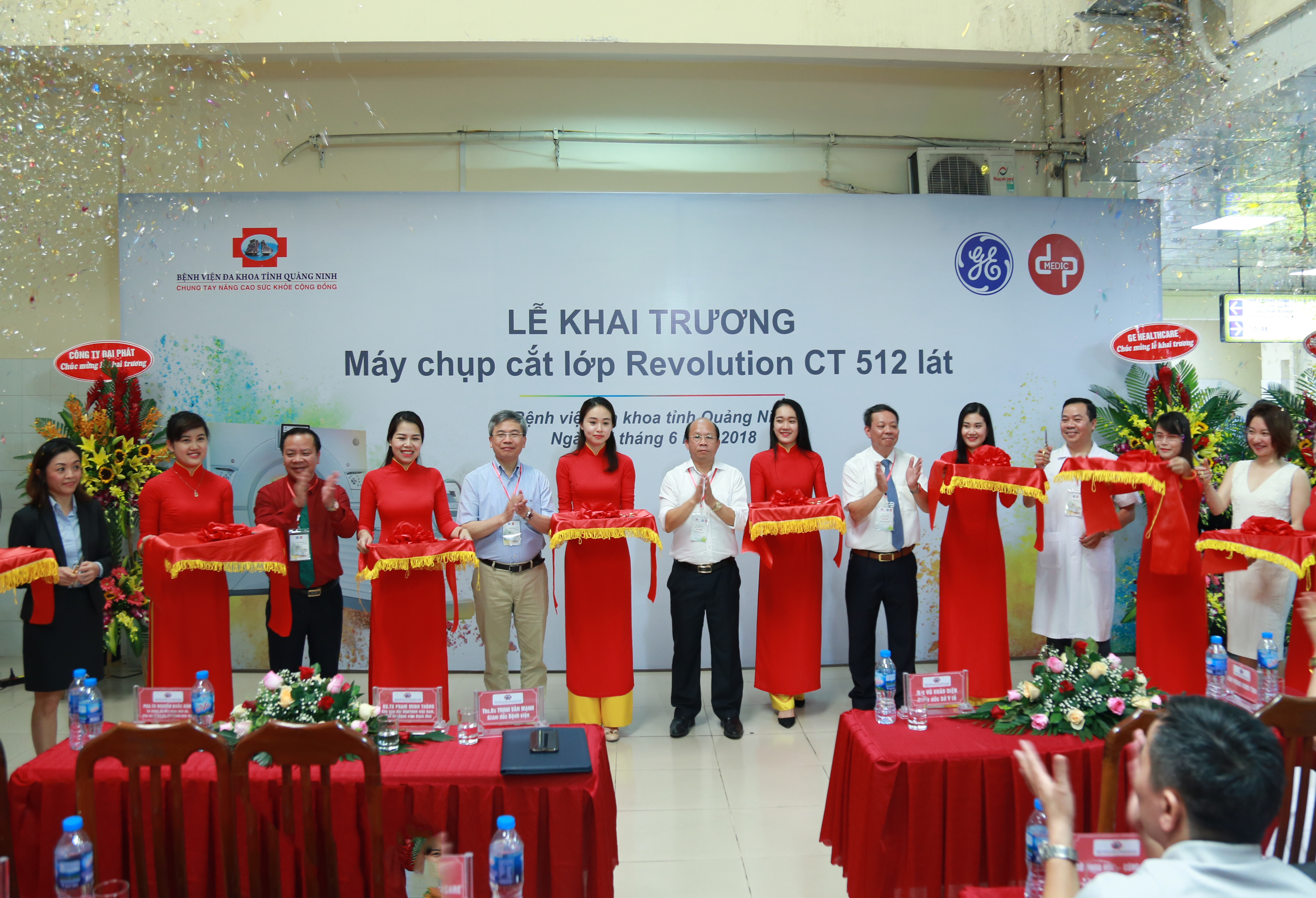 Khai trương máy chụp CLVT 512  lát công nghệ cao