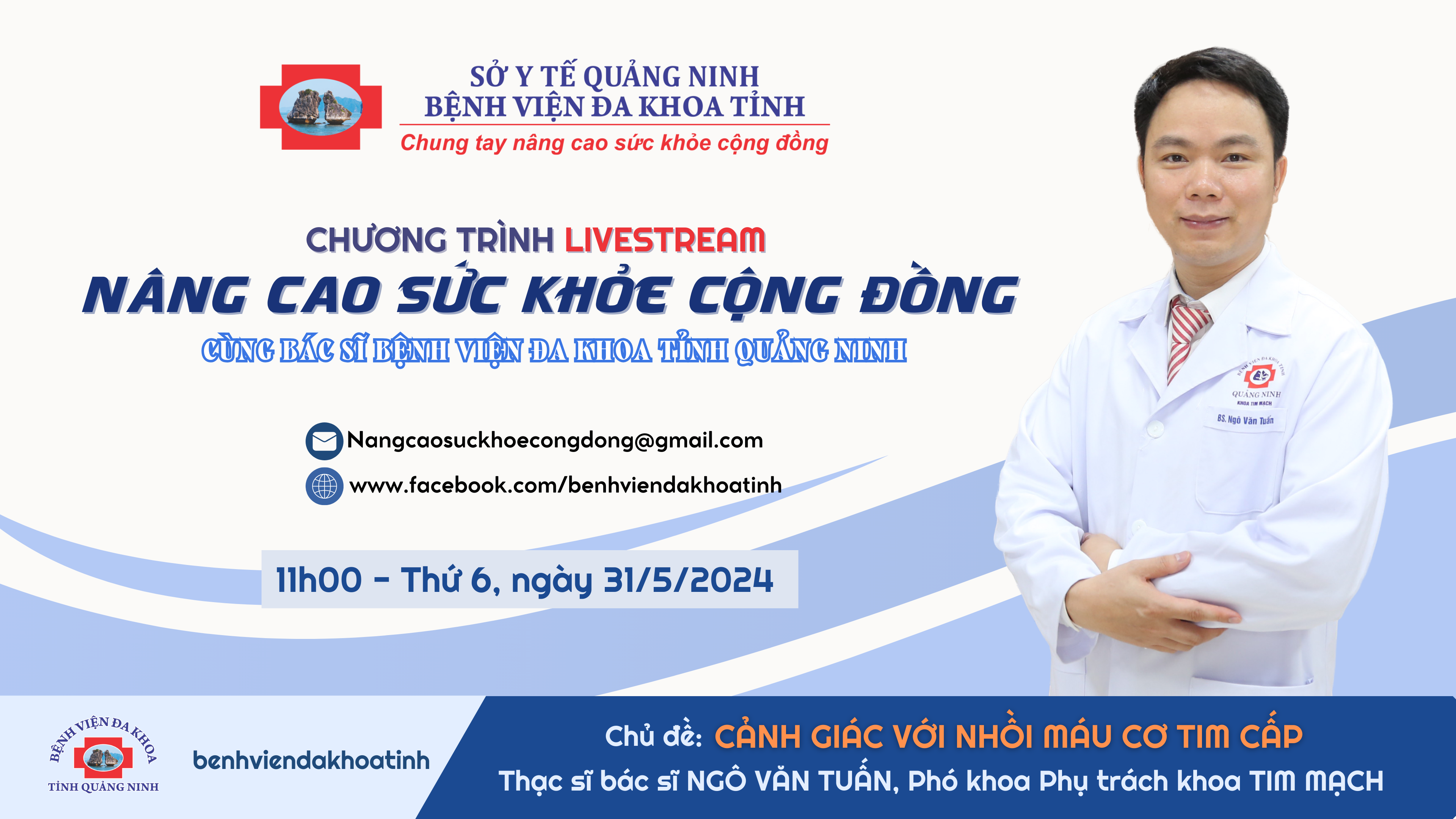 [Livestream] Cảnh giác với nhồi máu cơ tim cấp